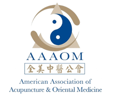Picture of the logo for the American Association of Acupuncture and Oriental Medicine.