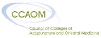 Picture of the logo for the Council of Colleges of Acupunctcure and Oriental Medicine.
